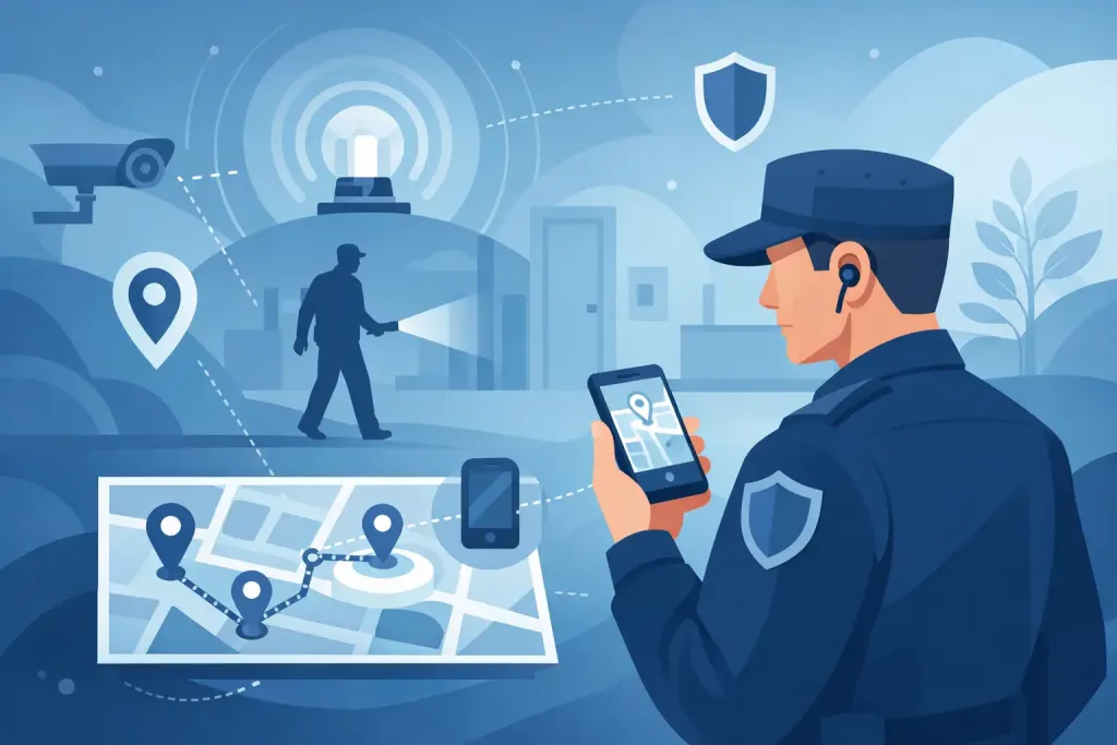 Beacon Guard Tracking System for Live Patrol Proof
