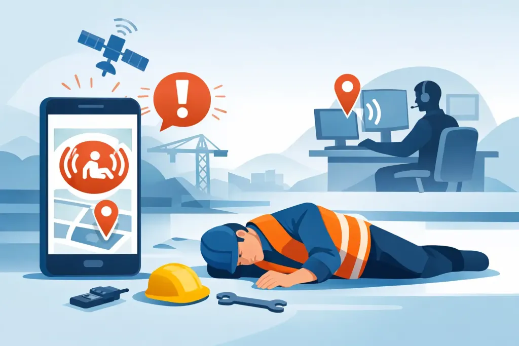 How a Man Down Alert App Protects Lone Workers