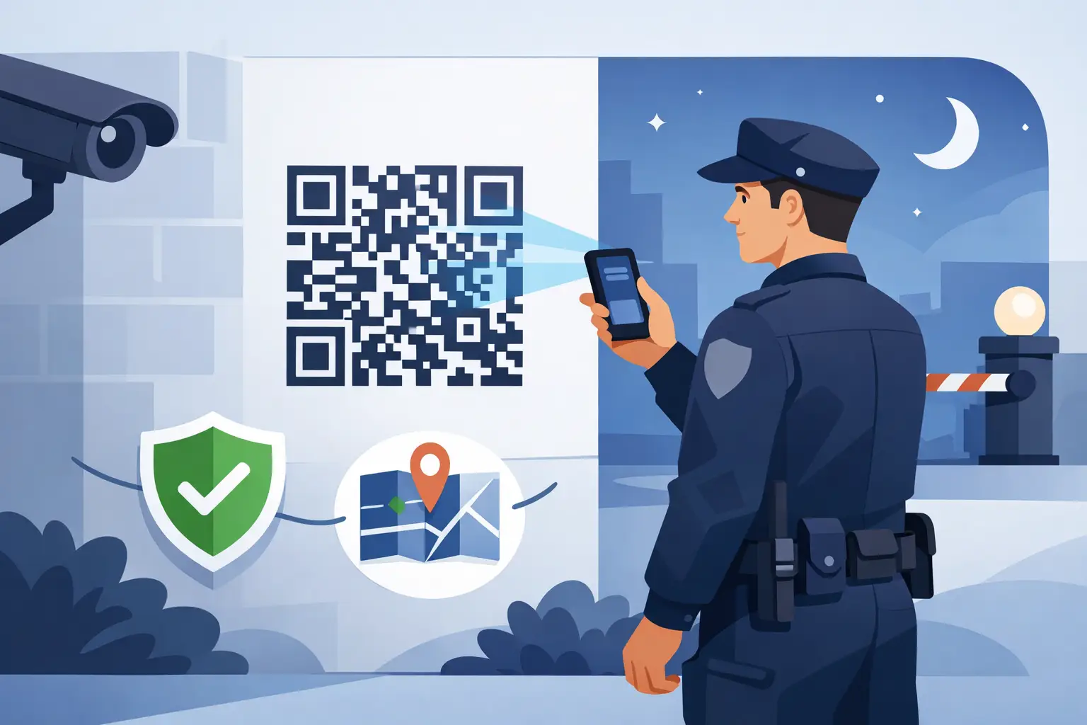Can QR Codes Verify Patrols Effectively?