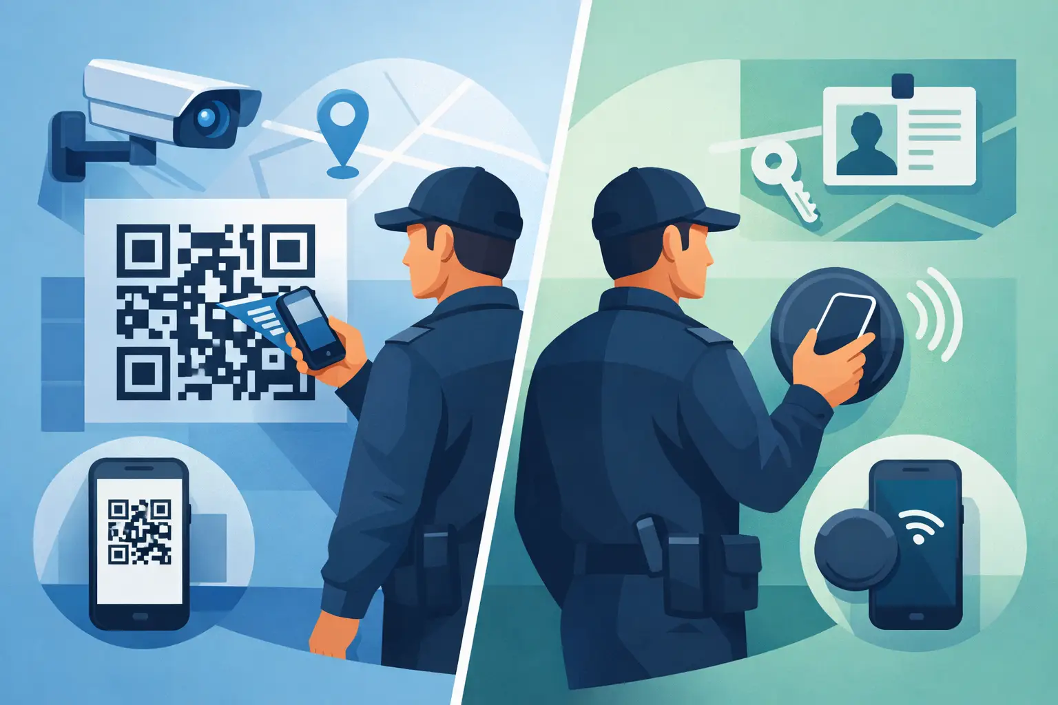 QR Checkpoints Versus NFC Tags for Guard Tours