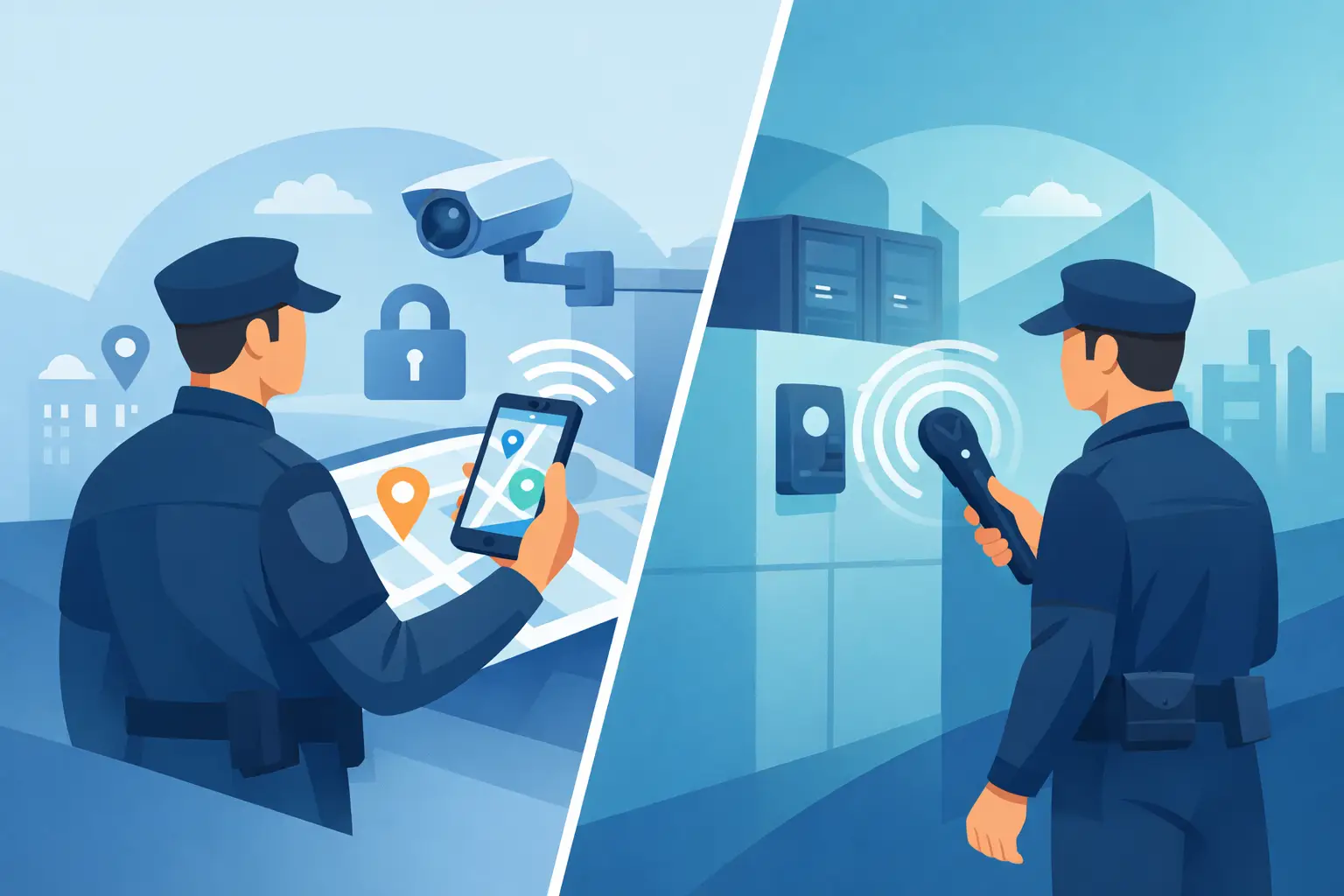 Smartphone Patrols Versus RFID Wands Compared